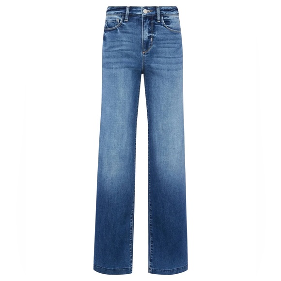 L’AGENCE - NWT Scottie Wide-Leg Jean (Color Cambridge/ Size 25) - Picture 1 of 8